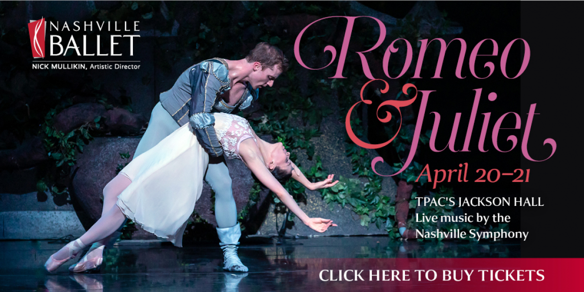 Nashville Ballet - Romeo & Juliet - Register to Win
